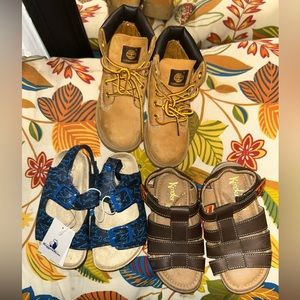 3 pair of shoes for toddler